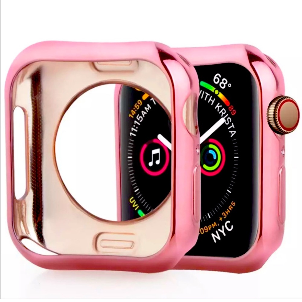 New Apple Watch Rose Gold Bumper Case 44mm - Picture 10 of 10